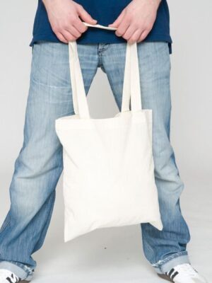Cotton Bag, Long Handles