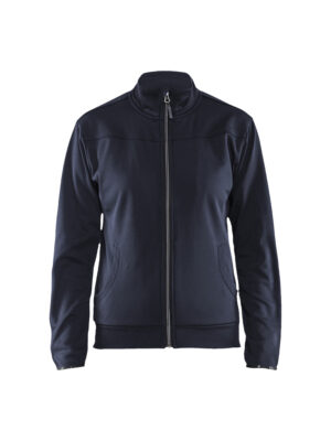 3394 Dames service sweatshirt met rits